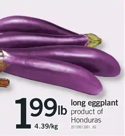 Fortinos LONG EGGPLANT offer