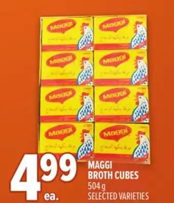 Metro MAGGI BROTH CUBES offer