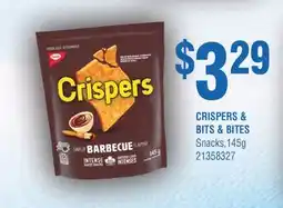 Fortinos CRISPERS & BITS & BITES SNACKS, 145 G offer