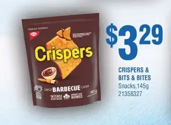 Fortinos CRISPERS & BITS & BITES SNACKS, 145 G offer