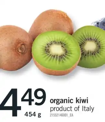 Fortinos ORGANIC KIWI, 454 g offer