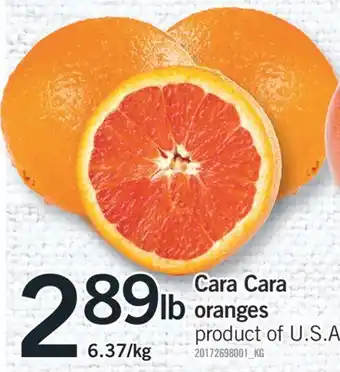 Fortinos CARA CARA ORANGES offer