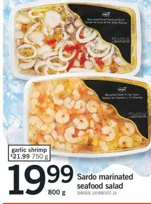 Fortinos SARDO MARINATED SEAFOOD SALAD, 800 G offer