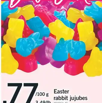 Fortinos EASTER RABBIT JUJUBES offer