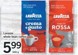 Fortinos LAVAZZA WHOLE BEAN COFFEE, 340 G offer