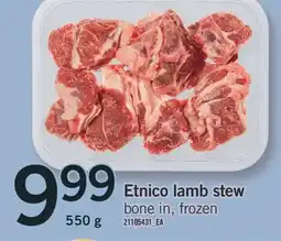 Fortinos ETNICO LAMB STEW, 550 G offer