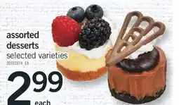 Fortinos ASSORTED DESSERTS offer