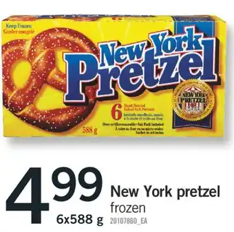 Fortinos NEW YORK PRETZEL, 6X588 G offer