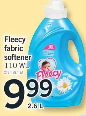 Fortinos FLEECY FABRIC SOFTENER, 2.6 L offer