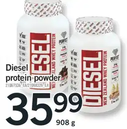 Fortinos DIESEL PROTEIN POWDER, 908 G offer