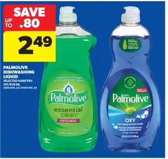 Real Canadian Superstore PALMOLIVE DISHWASHING LIQUID, 591/828 ML offer