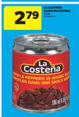 Real Canadian Superstore LA COSTEÑA CHIPOTLE PEPPER, 186 ML offer