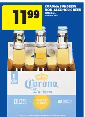 Real Canadian Superstore CORONA SUNBREW NON-ALCOHOLIC BEER offer