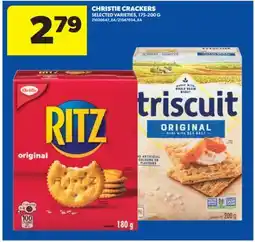 Real Canadian Superstore CHRISTIE CRACKERS, 175-200 G offer