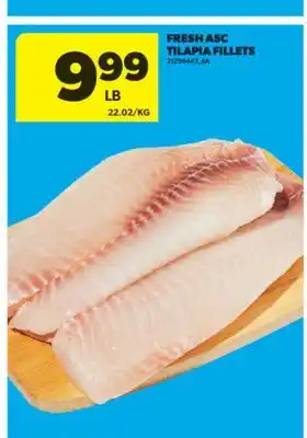 Real Canadian Superstore FRESH ASC TILAPIA FILLETS offer