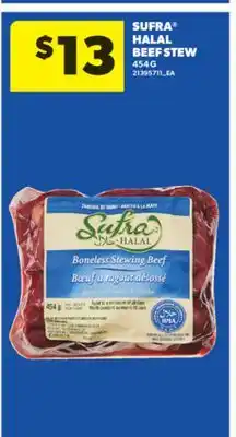 Real Canadian Superstore SUFRA HALAL BEEF STEW, 454 G offer