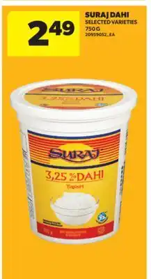 Real Canadian Superstore SURAJ DAHI, 750 G offer