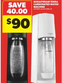 Real Canadian Superstore SODASTREAM TERRA CARBONATED WATER MACHINE offer