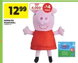 Real Canadian Superstore PEPPA PIG PLUSH DOLL offer