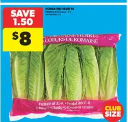 Real Canadian Superstore ROMAINE HEARTS, 6' S offer