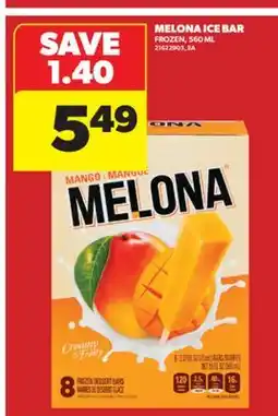 Real Canadian Superstore MELONA ICE BAR, 560 ML offer