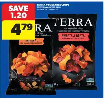 Real Canadian Superstore TERRA VEGETABLE CHIPS, 141 G offer