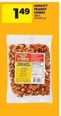 Real Canadian Superstore QUALITY PEANUT CHIKKI, 200 G offer