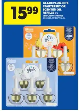 Real Canadian Superstore GLADE PLUG-IN'S STARTER KIT OR SCENTED OIL REFILL, 5'S offer