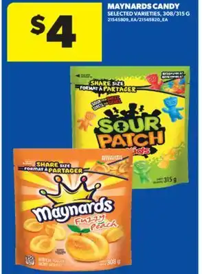 Real Canadian Superstore MAYNARDS CANDY, 308/315 G offer