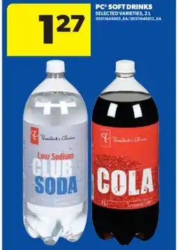 Real Canadian Superstore PC SOFT DRINKS offer