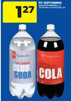 Real Canadian Superstore PC SOFT DRINKS offer