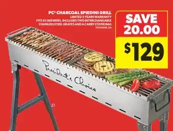 Real Canadian Superstore PC CHARCOAL SPIEDINI GRILL offer