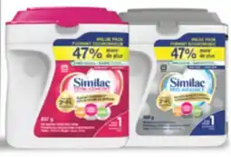 Real Canadian Superstore SIMILAC PRO-ADVANCE STEP 1 OR 2 POWDER FORMULA, 837-859 G offer