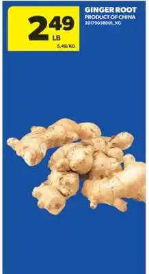 Real Canadian Superstore GINGER ROOT offer