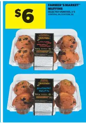 Real Canadian Superstore FARMER'S MARKET MUFFINS, 6'S offer