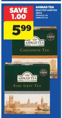 Real Canadian Superstore AHMAD TEA, 200 G offer