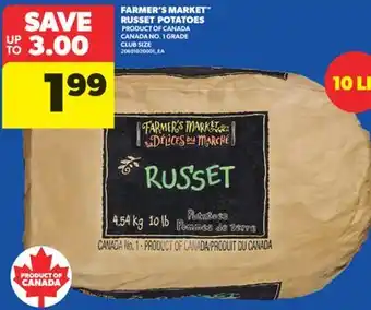 Real Canadian Superstore FARMER'S MARKET RUSSET POTATOES offer