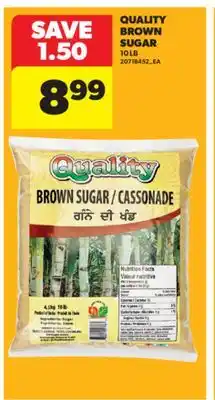 Real Canadian Superstore QUALITY BROWN SUGAR, 10 LB offer