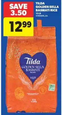 Real Canadian Superstore TILDA GOLDEN SELLA BASMATI RICE, 10 LB offer