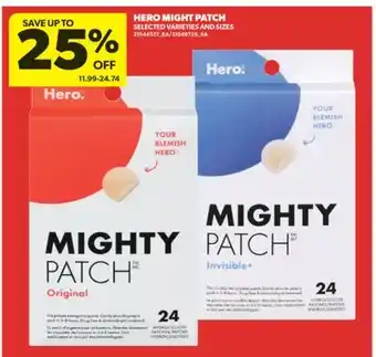 Real Canadian Superstore HERO MIGHT PATCH offer