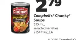 Real Canadian Superstore CAMPBELL'S CHUNKY SOUPS, 515 ML offer