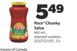 Real Canadian Superstore Pace Chunky Salsa offer