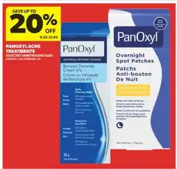 Real Canadian Superstore PANOXYL ACNE TREATMENTS offer