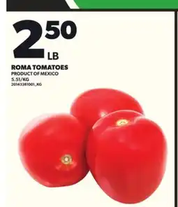 Loblaws ROMA TOMATOES offer