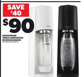 Loblaws SODASTREAM TERRA CARBONATED BEVERAGE MAKER offer