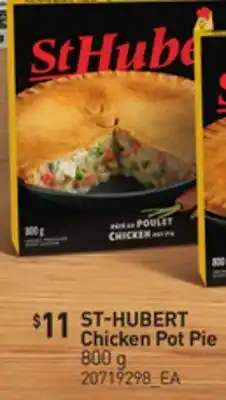 Loblaws ST-HUBERT CHICKEN POT PIE 800G offer