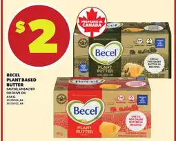 Loblaws BECEL PLANT BASED BUTTER OR OLIVE OIL, 454 G offer