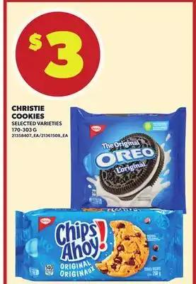 Loblaws CHRISTIE COOKIES, 170-303 G offer