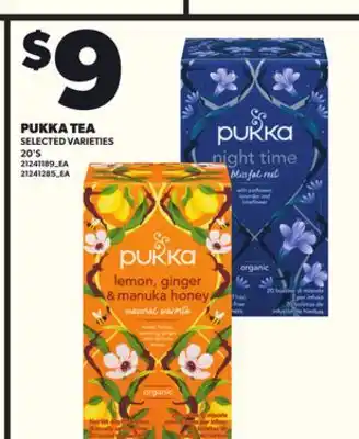 Loblaws PUKKA TEA 20'S offer