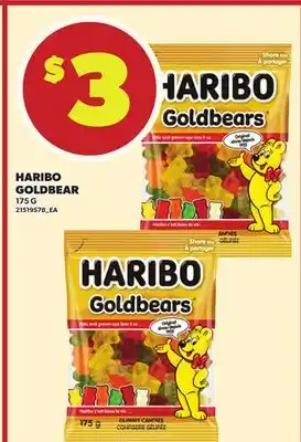 Loblaws HARIBO GOLDBEAR 175G offer